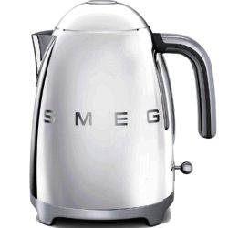 Smeg KLF01SSUK 50s Style Kettle in Polished Steel